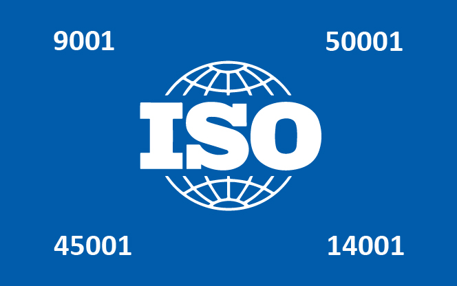 de vier ISO certificaten